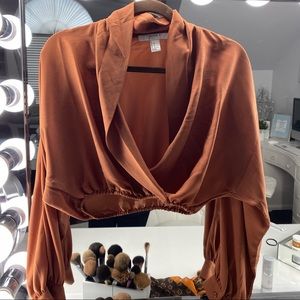 Burnt orange forever 21 top